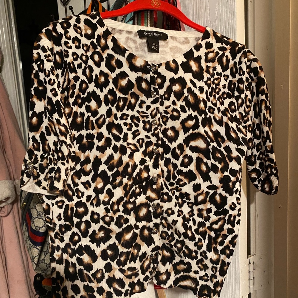 Leopard print blouse